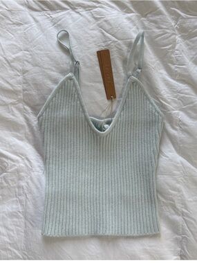 skims sweater knit top